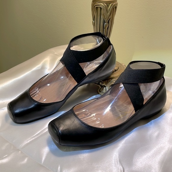 Jessica Simpson Mandalay Criss-Cross Flat Toe Ballet Style Shoes Size 8.5 NWOT - Picture 6 of 7